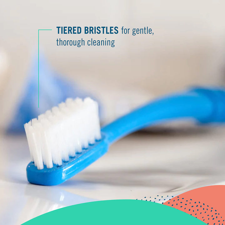 Toothbrushes in Lightweight Pouch, Ultra Soft Bristles, 6-Count, (Colors and Packaging may Vary)