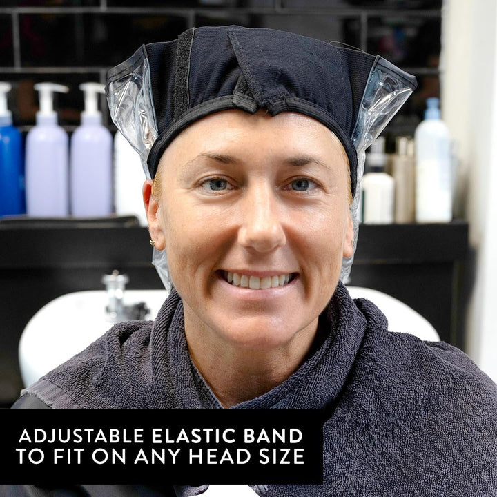 Hair Funnel For Upright Position Washing/Shampooing, Comfortable Alternative for Elderly, Handicapped, or Individuals With Neck Problems, Diverts Water into Bowl or Sink