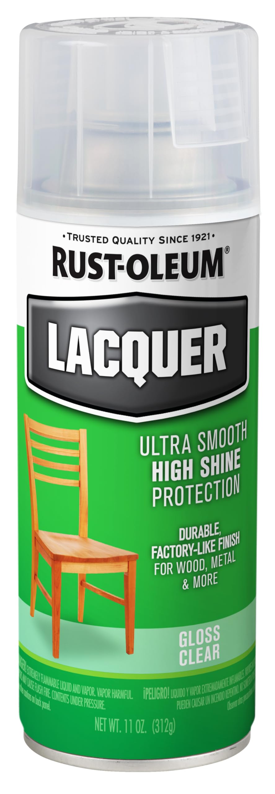 1906830 Lacquer Spray, 11-Ounce, Gloss Clear (Packaging May Vary)