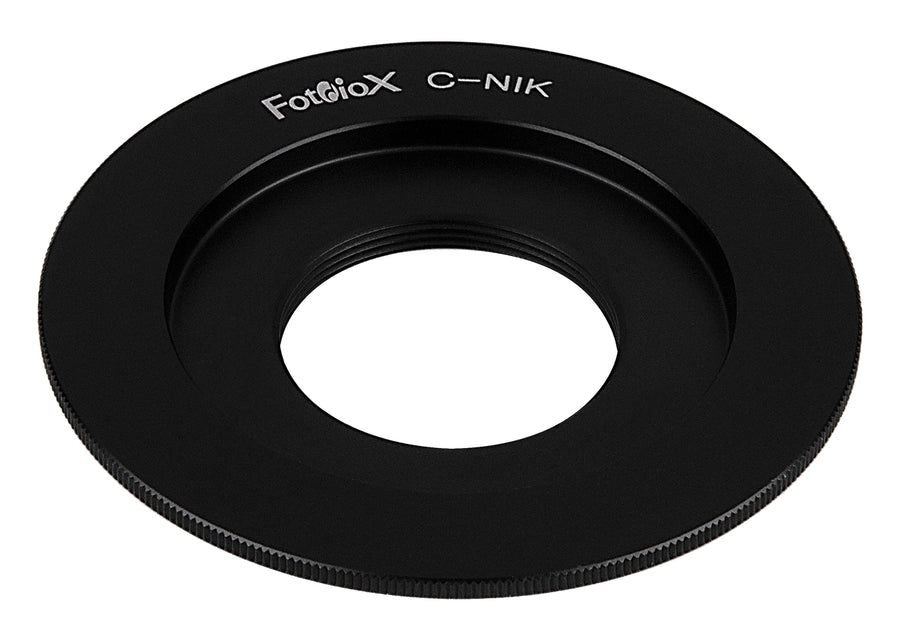 Lens Mount Adapter Compatible with C-Mount CCTV/Cine Lenses to Nikon F-Mount Cameras