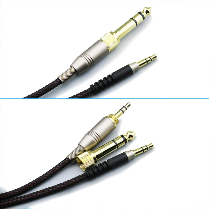 Replacement Audio Upgrade Cable Compatible with Audio-Technica ATH-M50xBT, ATH-AR3BTBK, ATH-SR50BT, ATH-ANC9, ATH-ANC7B, ATH-SR5BTBK, ATH-S700BT Headphones 3meters/9.9ft