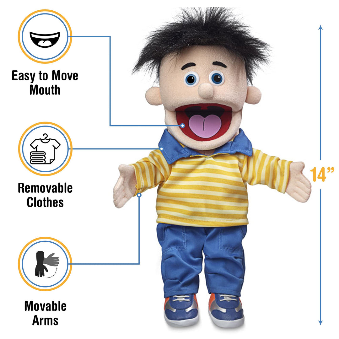 14 Bobby, Peach Boy, Hand Puppet
