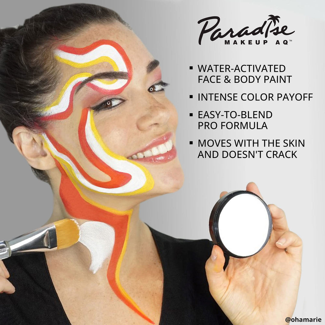 Makeup Paradise AQ Face & Body Paint, DARK GREEN: Basic Series - 40gm
