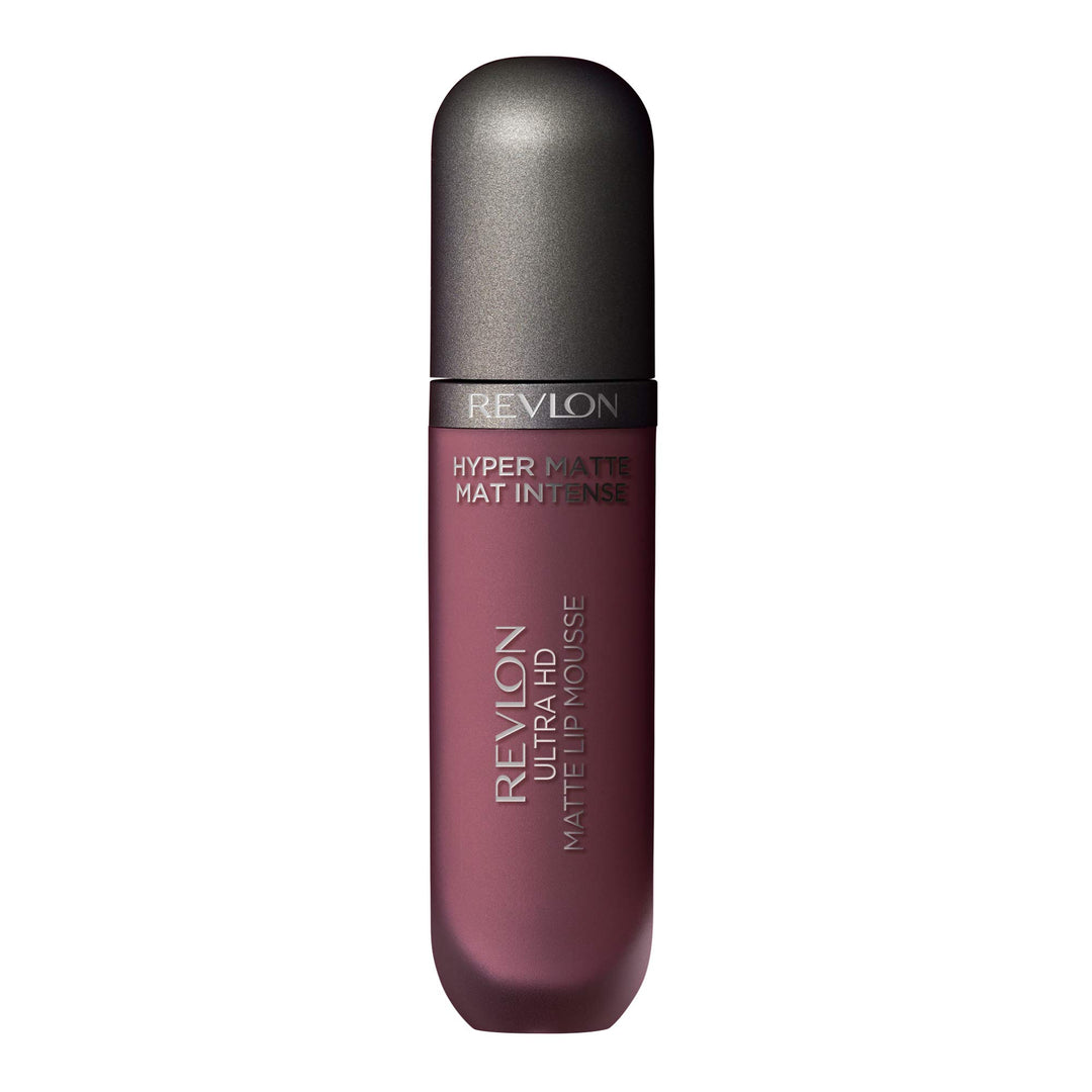 Ultra HD Lip Mousse Hyper Matte, Longwearing Creamy Liquid Lipstick in Nude / Brown, Desert Sand (840), 0.2 oz