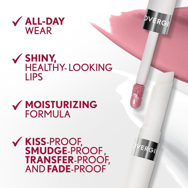 Outlast All-Day Lip Color With Topcoat, Rose Pearl