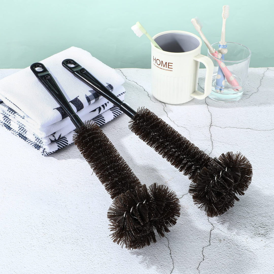 2 Pcs Garbage Disposal Cleaner Brush with Extra Long Handle Garbage Disposal Cleaner and Deodorizer for a Fresh Smelling Kitchen Disposer Cleaner Drain Brush to Keep Your Drain Spotless