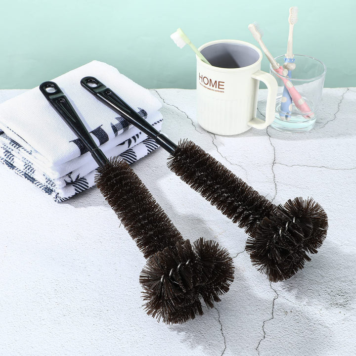 2 Pcs Garbage Disposal Cleaner Brush with Extra Long Handle Garbage Disposal Cleaner and Deodorizer for a Fresh Smelling Kitchen Disposer Cleaner Drain Brush to Keep Your Drain Spotless
