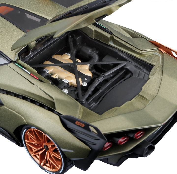 Lamborghini ,Plastic ,1:18 Sián FKP37 - Green