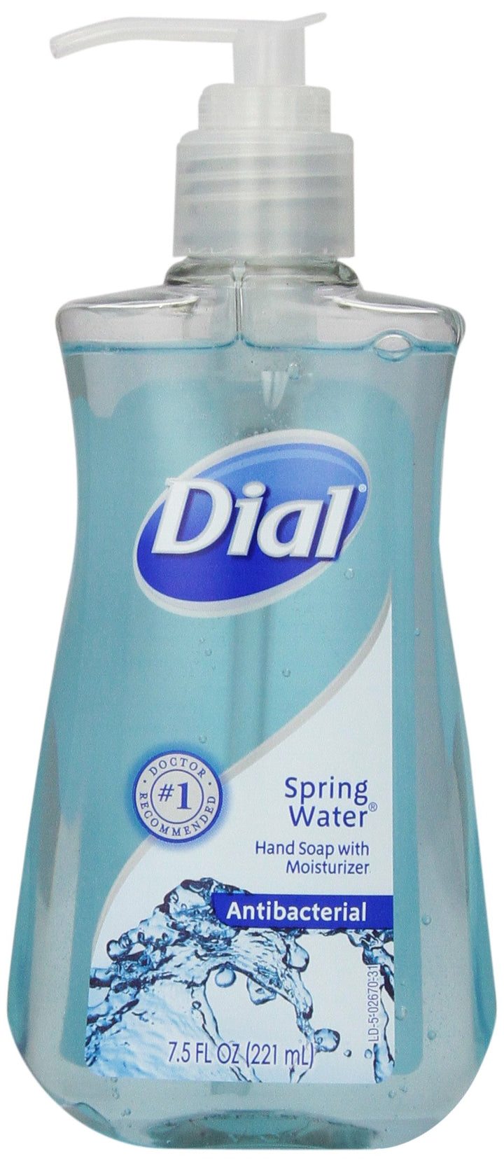 Liquid Hand Soap, Spring Water, 7.5 Ounce
