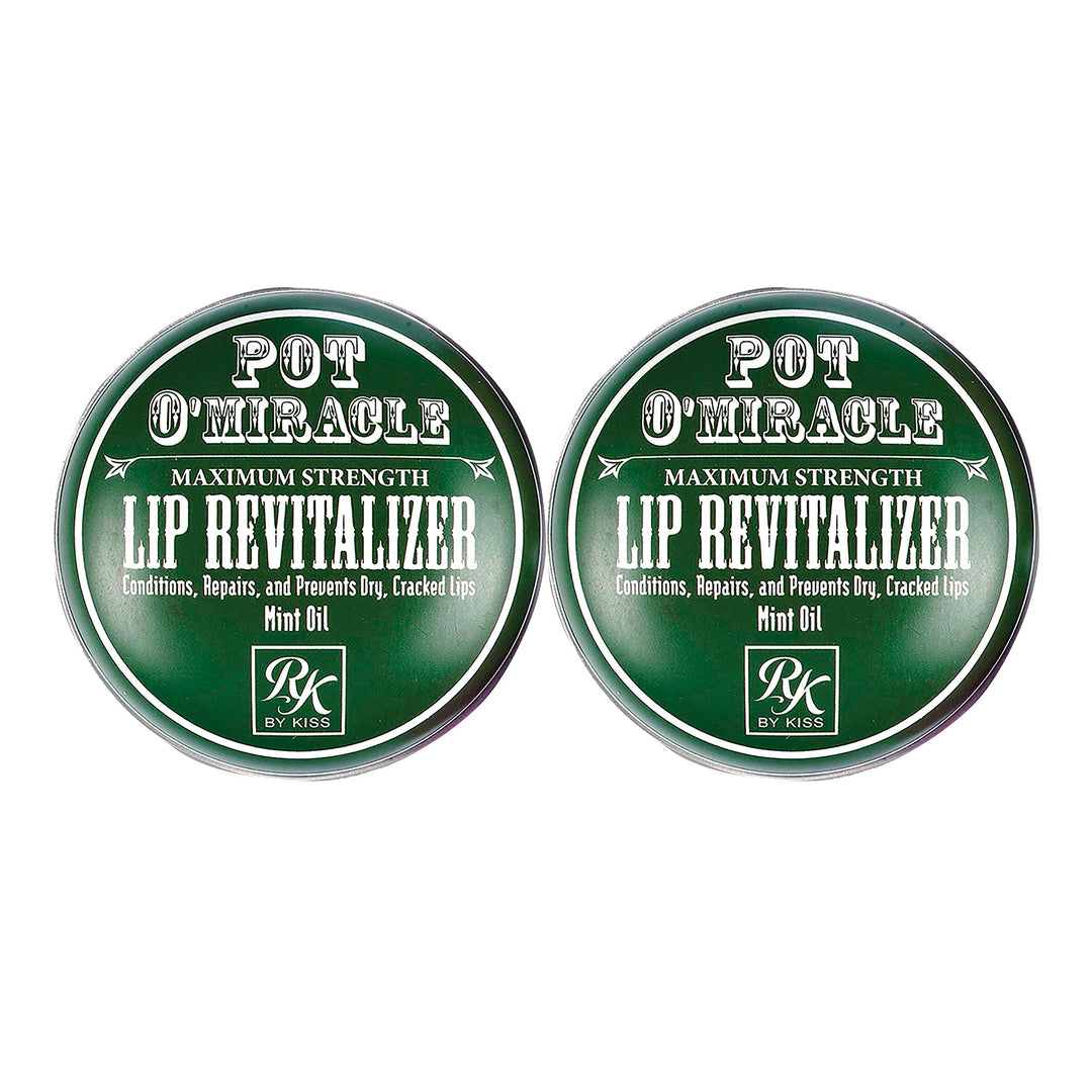 Pot O' Miracle Maximum Strength, Mint Oil (Lip Revitalizer, 2 Pack)