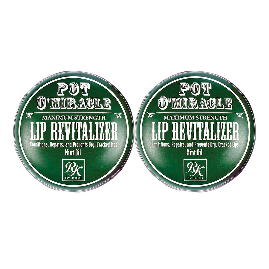 Pot O' Miracle Maximum Strength, Mint Oil (Lip Revitalizer, 2 Pack)