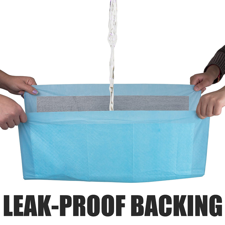 Puppy Pads Leak-Proof 100 Count 22x 22 | Pee Pads for Dogs 6-Layer- Charcoal Pet Potty Pads Puppy Training Pads