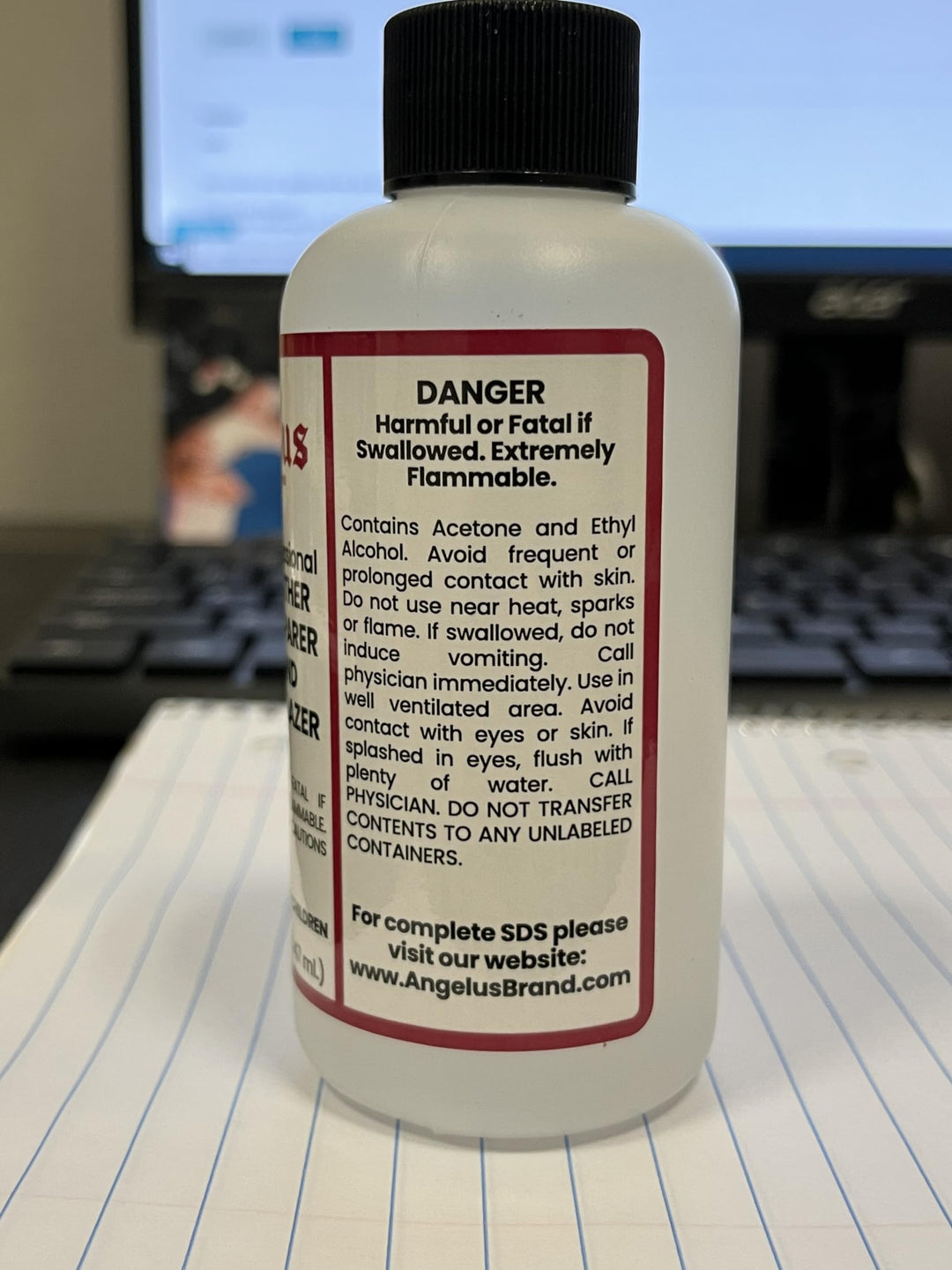 Leather Preparer & Deglazer 5 Oz