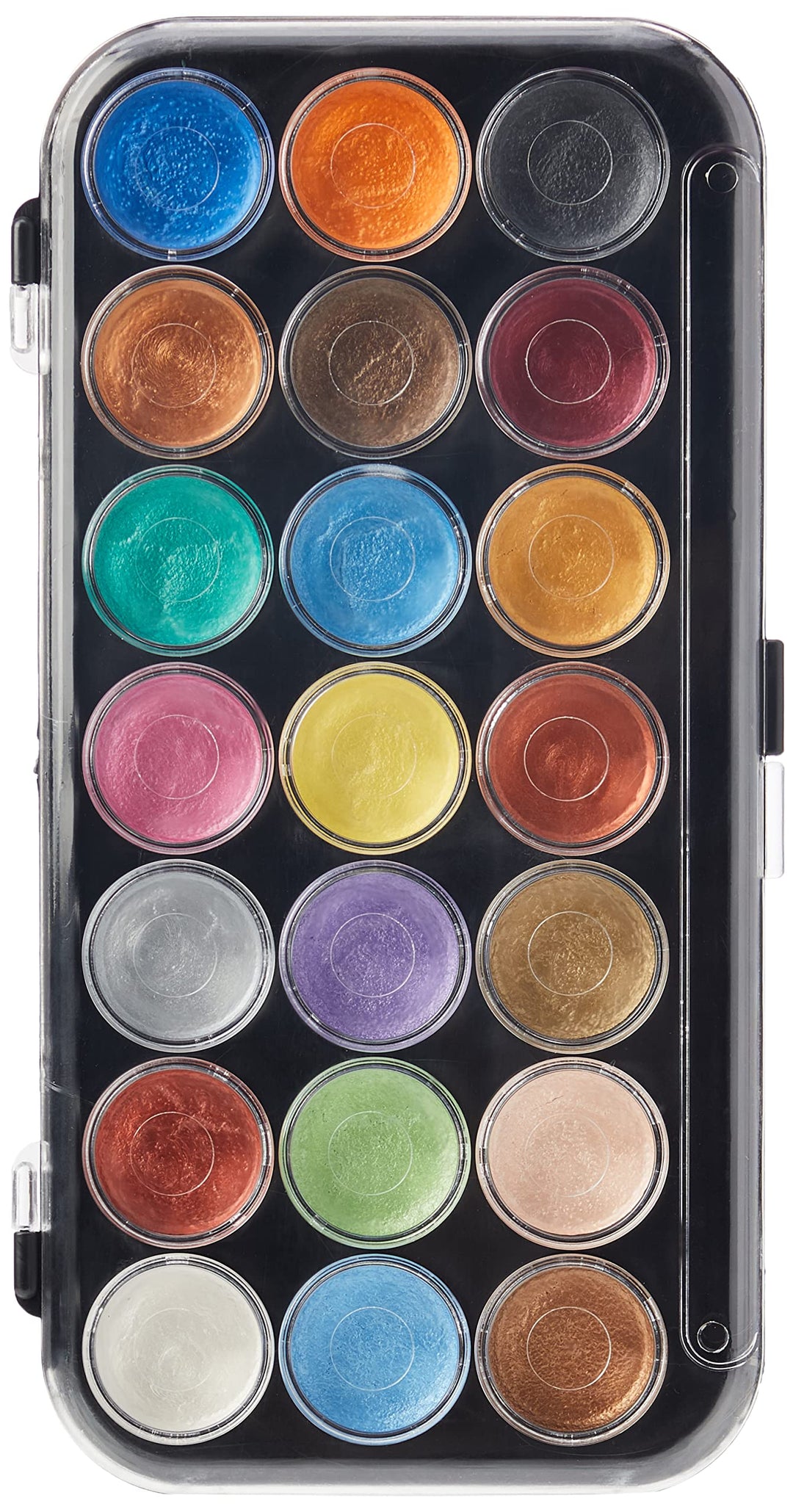 NPWC21 Pearlescent Watercolor Set, 21-Colors