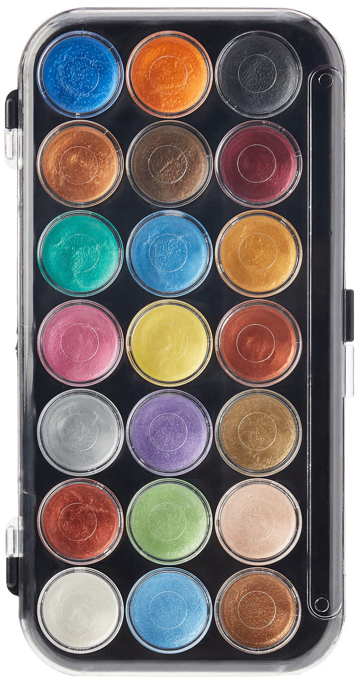 NPWC21 Pearlescent Watercolor Set, 21-Colors