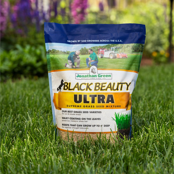 (10323) Black Beauty Ultra Grass Seed - Cool Season Lawn Seed (25 lb)