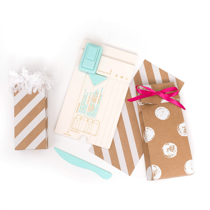 Gift Bag Punch Board, Punches Papers Hole Punches Paper Punches Paper Craft Supplies Punches for Crafting Paper Punches for Card Making Punch and Score Board