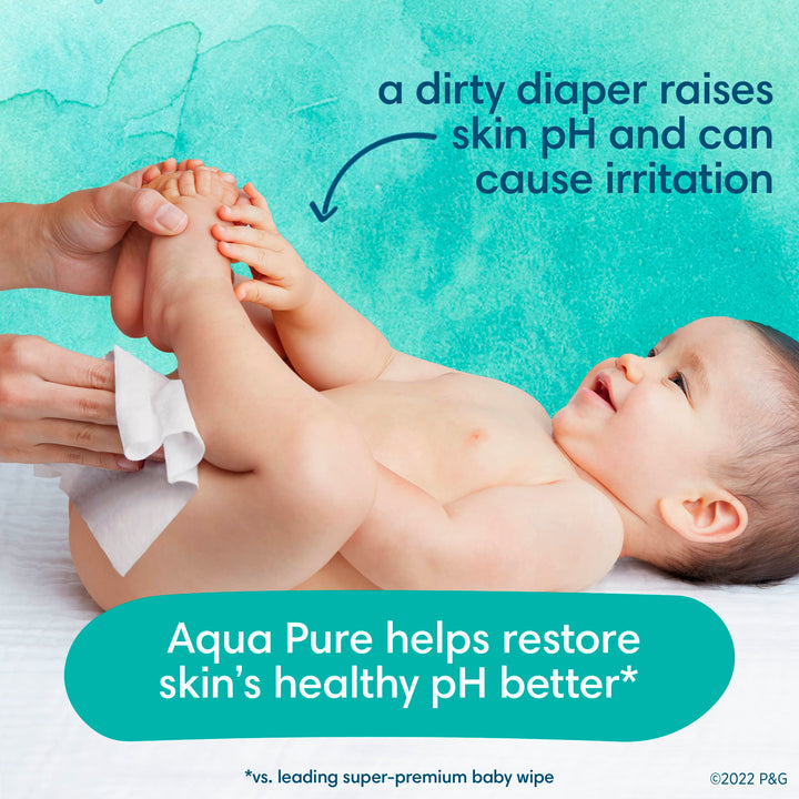 Aqua Pure Wipes(56 pcs)