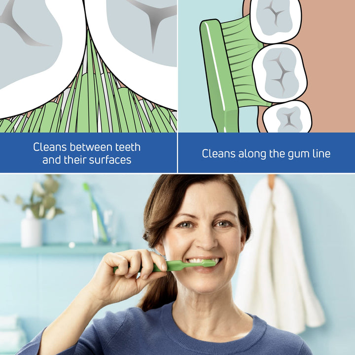 Good Soft-Bristle Toothbrush for Adults and Teens, Pack of 1, Regular
