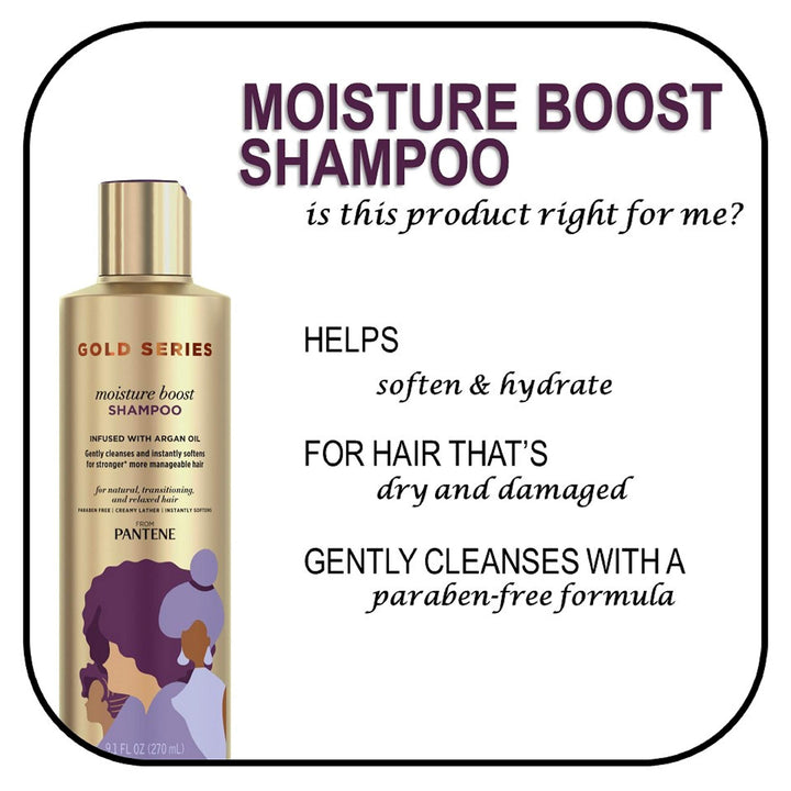 ProV Gold Series Boost, Moisture Shampoo, 9.1 Fl Oz