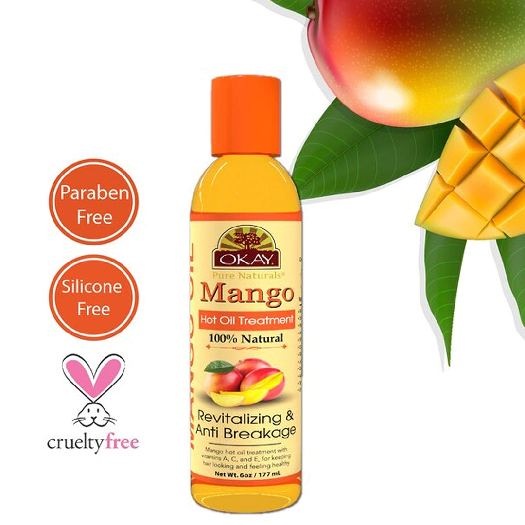 Hot Oil for Treatment, Mango, 6 Ounce