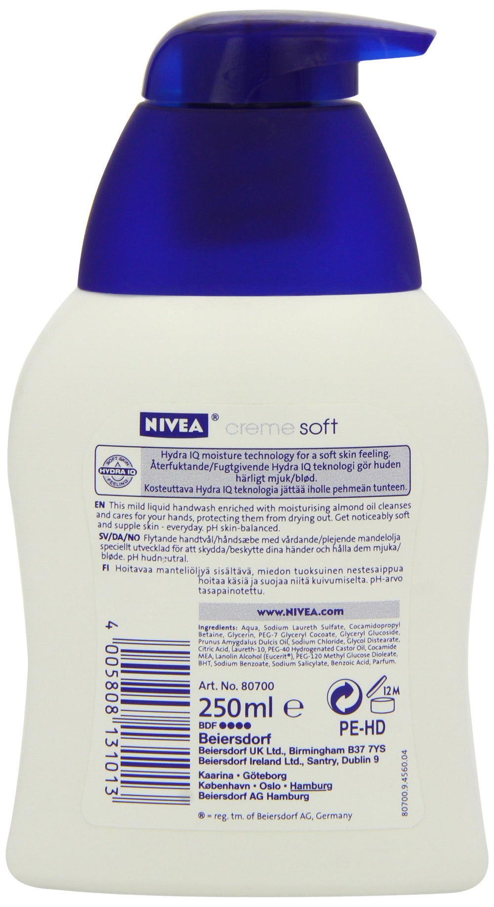 Nivea Soft Liquid Soap 250ml