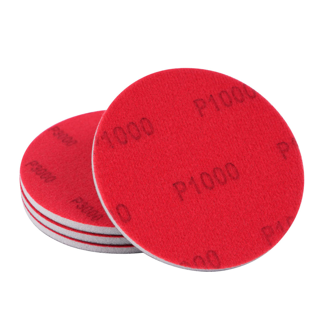 4PCS Microfiber Bowling Sanding Pads Bowling Accessories Resurfacing Polishing Kit Bowling Ball Cleaning Kit (4sizes,500,1000,2000,3000Grit)