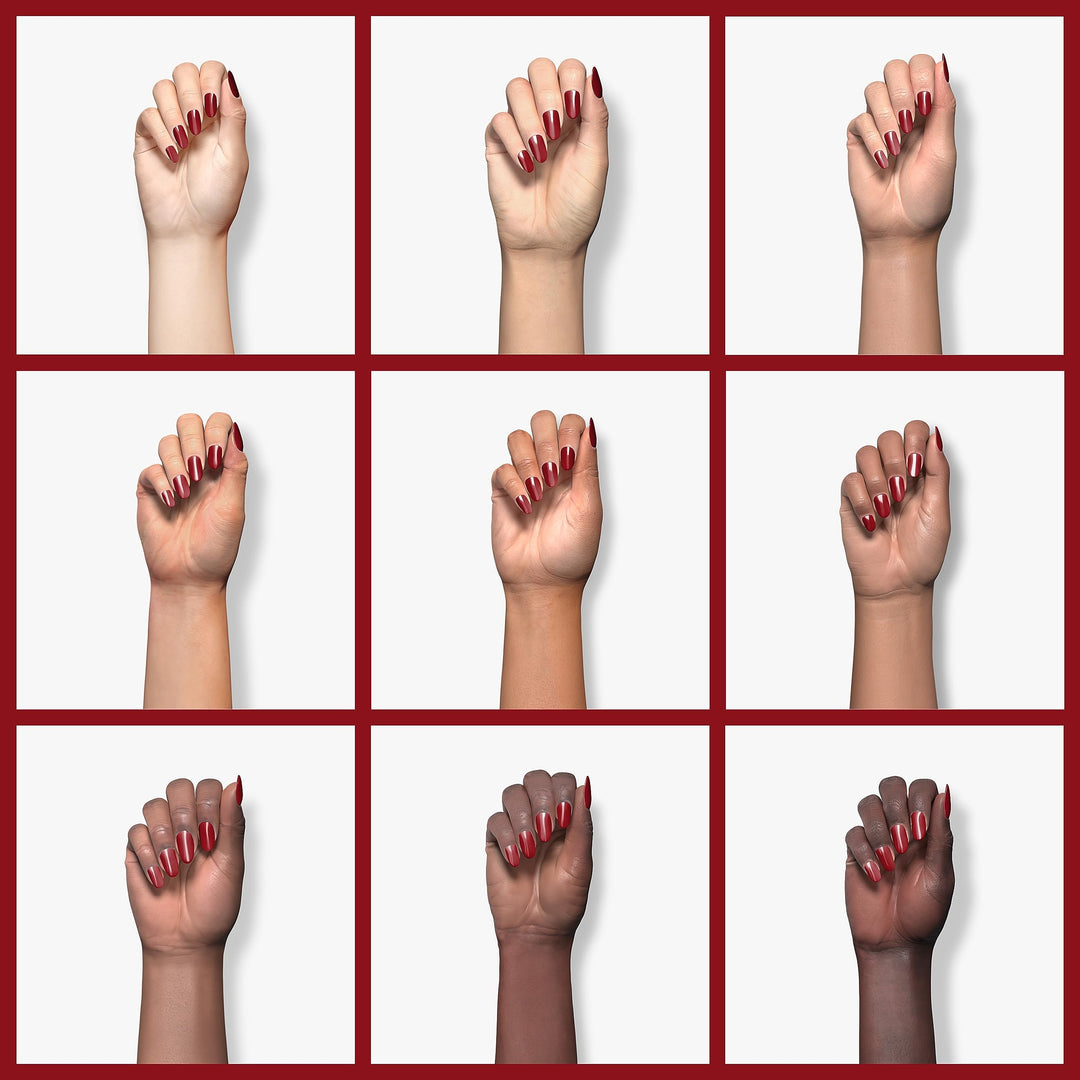 Shellac Soak Off UV LED Gel Nail Polish - Red Vixen (010) 10ml