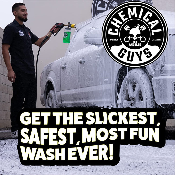 EQP324 Big Mouth Max Release Foam Cannon (Car Wash, Home Wash & Boat Wash Foam Cannon That Connects to Your Pressure Washer) 34 oz Bottle