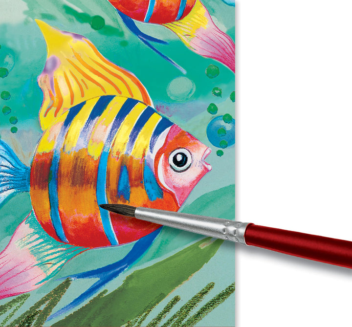 Watercolor Paint Set With Brush - Premium Washable Watercolors for Kids, Multicolor, 1 count (pack of 1)