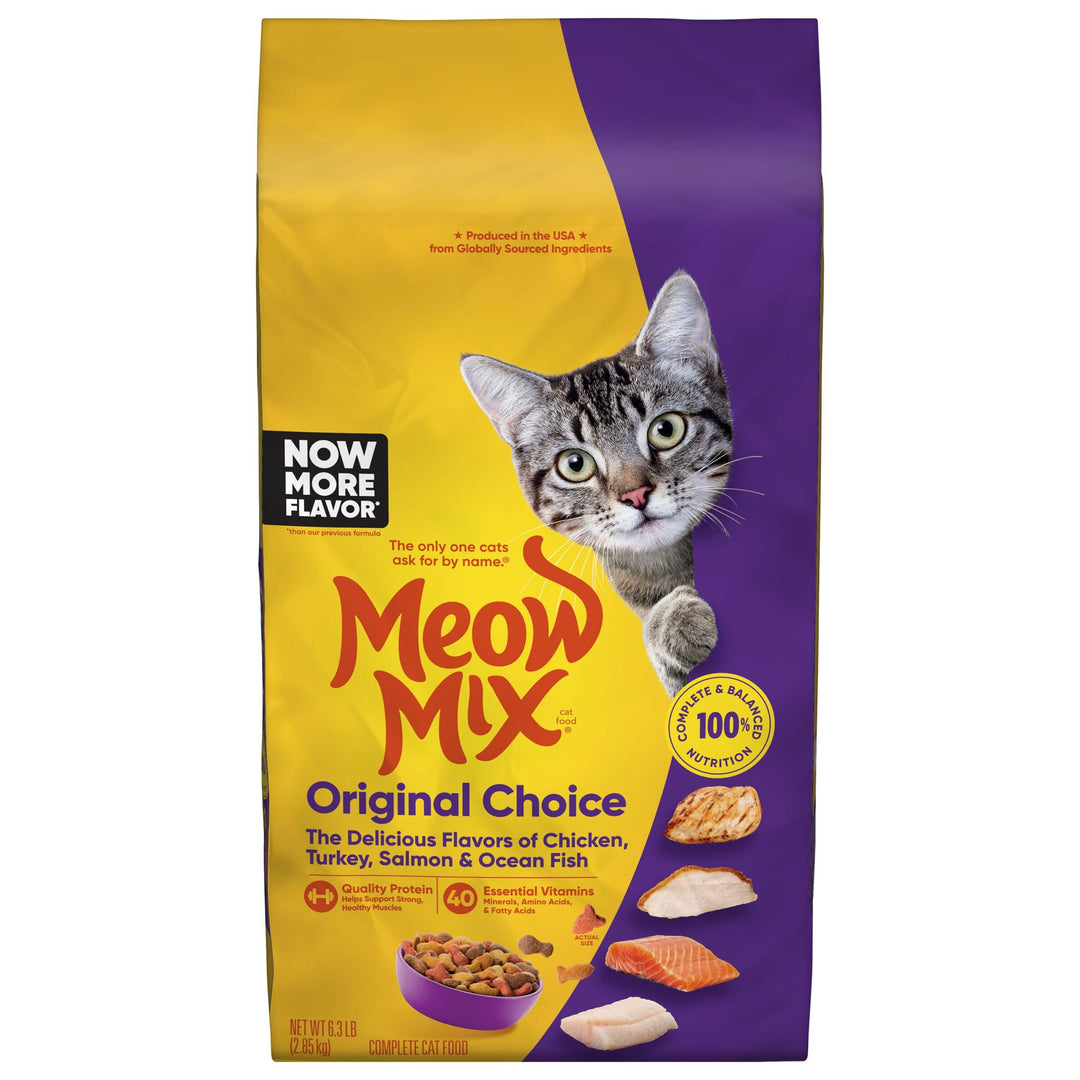 Original Choice Dry Cat Food, 6.3 Pound Bag