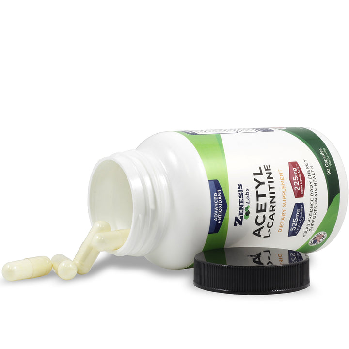 Acetyl L-Carnitine with Alpha Lipoic Acid - 90 Capsules