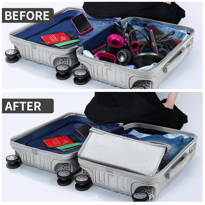 Travel Case for Shark Airwrap/Dyson Curling Iron or Laifen Hair Dryer, Portable Hair Shark Airwrap Waterproof Storage for Dyson Supersonic Styler Accessories Protection Organizer