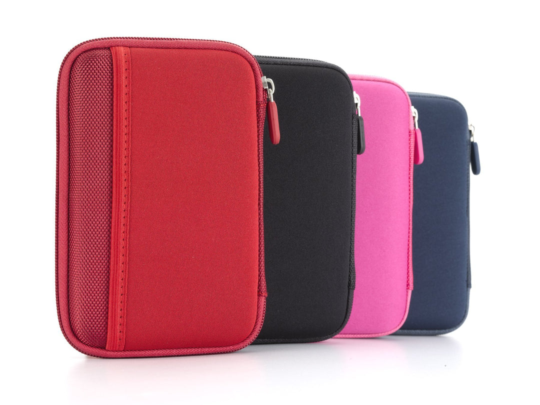 DL-64-BK Portable EVA Hard Drive Carrying Case Pouch, Black