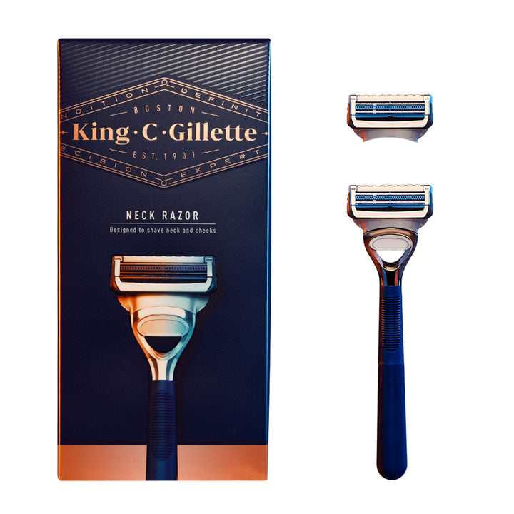 Neck Razor, Handle plus 2 Blade Refills