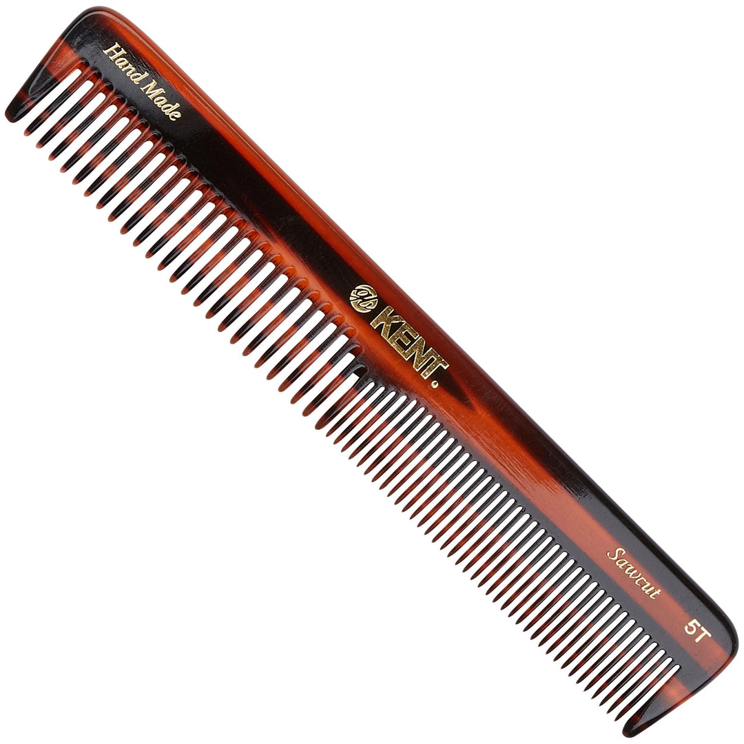 Kent Authentic Handmade Dressing Table Comb, Dark Brown, 169mm