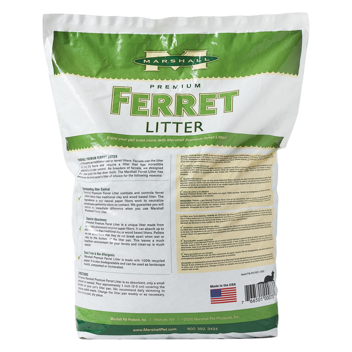 Marshall Ferret Litter, 10-Pound Bag