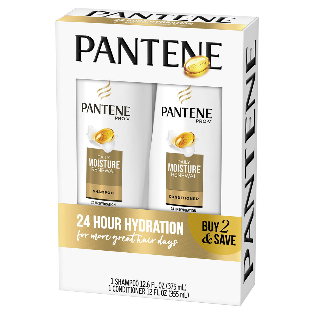 Daily Moisture Renewal Duo set, 12.6 Oz Shampoo and 12 Oz Conditioner