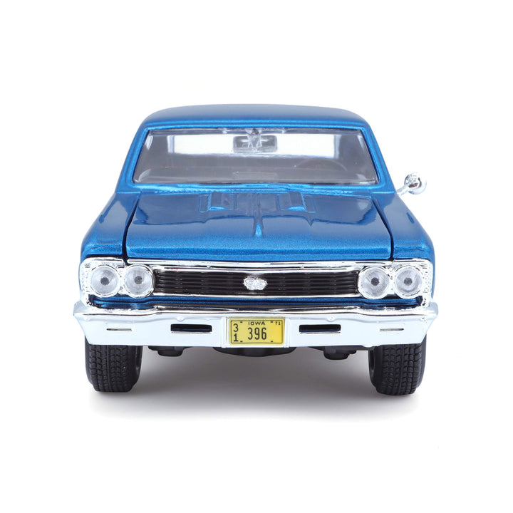 1:24 Scale 1966 Chevy Chevelle SS 396 Diecast Vehicle (Colors May Vary)