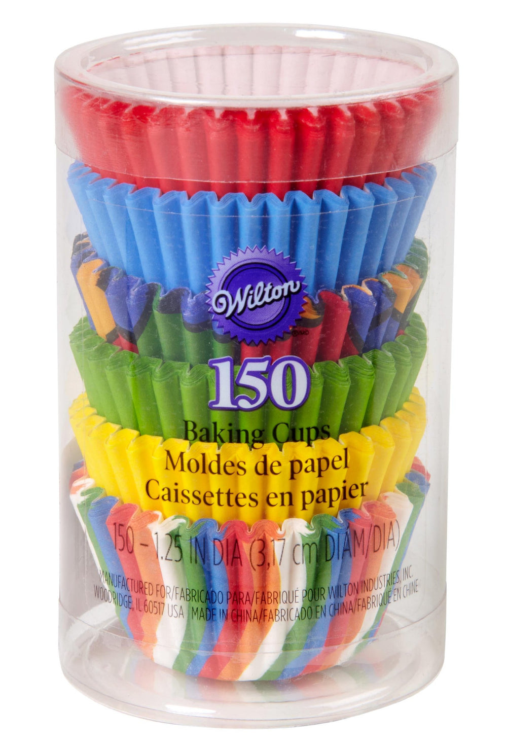 Primary Baking Cups, Mini, 150-Count