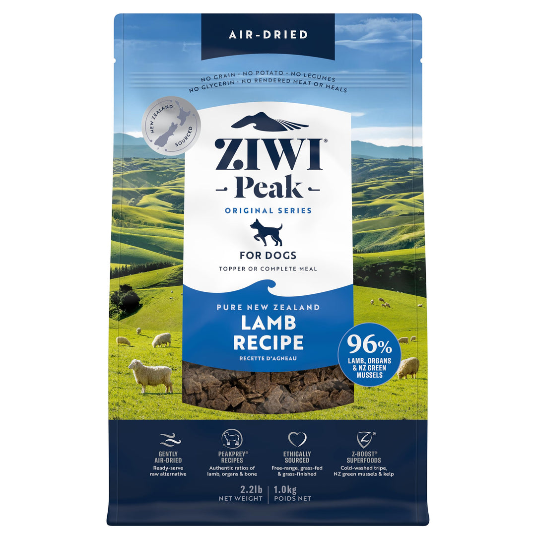 Peak Air-Dried Dog Food – Lamb - All Natural, High Protein, Grain Free, Limited Ingredient w/ Superfoods (35.2oz)