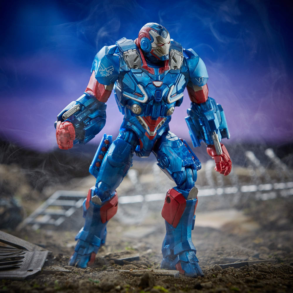 Marvel Legends Series Endgame 6 Collectible Action Figure Iron Patriot Collection, Includes 4 Accessories