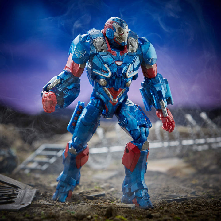Marvel Legends Series Endgame 6 Collectible Action Figure Iron Patriot Collection, Includes 4 Accessories
