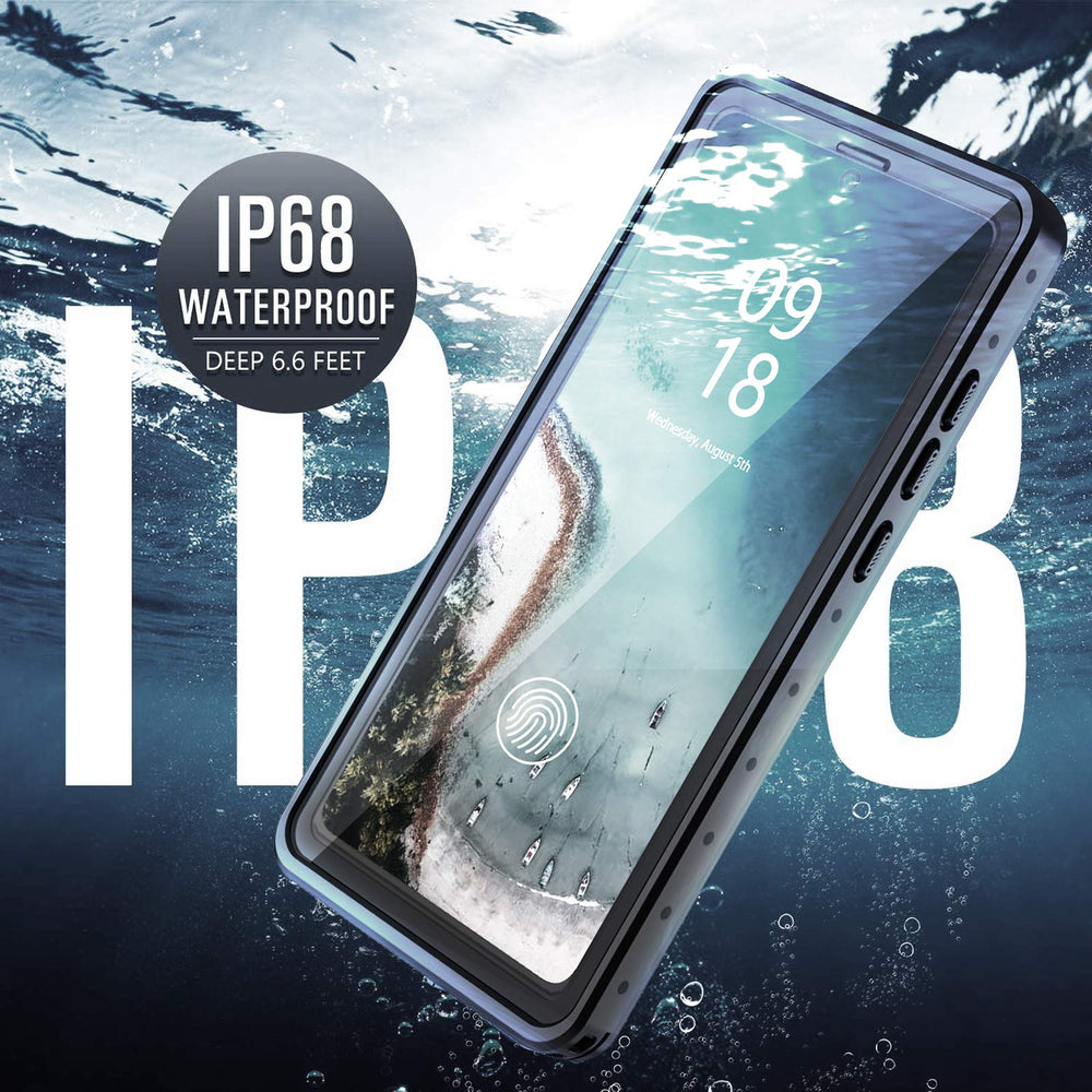 for Samsung Galaxy Note 20 Case Waterproof, Built in Screen Protector 360° Full Body Heavy Duty Protective Shockproof IP68 Underwater Case for Samsung Galaxy Note 20 6.7inch(Black)