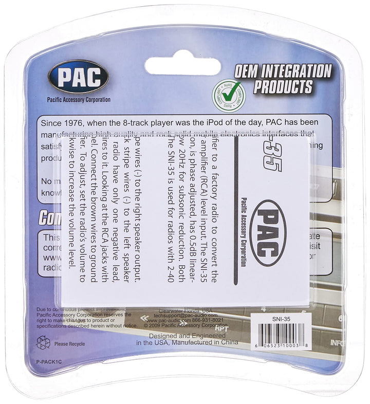 SNI-35 Variable LOC Line Out Converter