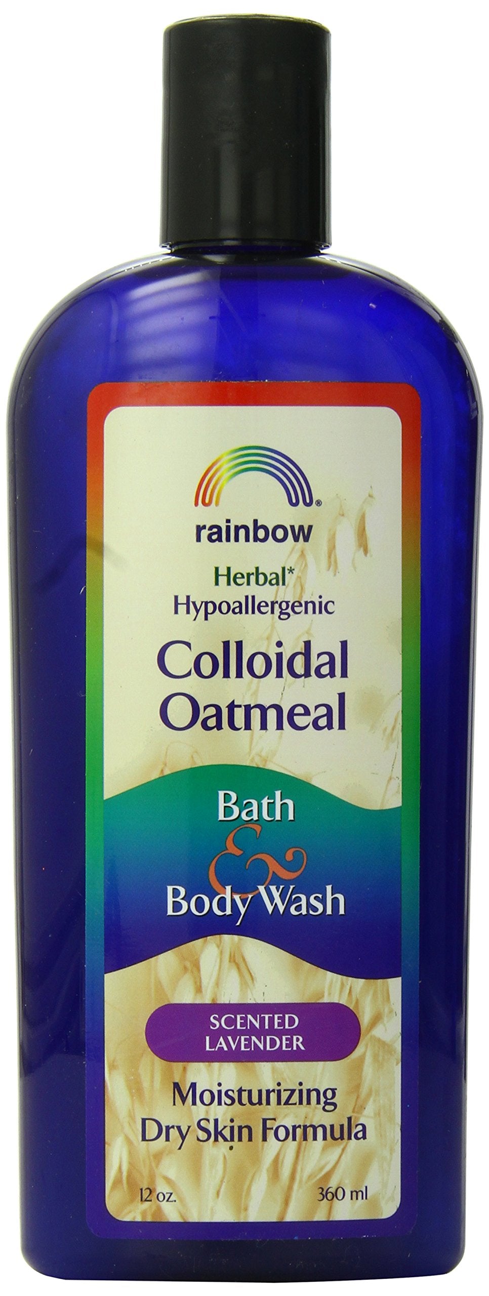 Colloidal Oatmeal Bath & Body Wash, Lavender Scent - 12 Oz