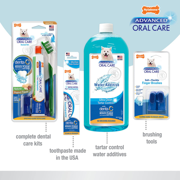 Advanced Oral Care Finger Brush 2 Count One Size