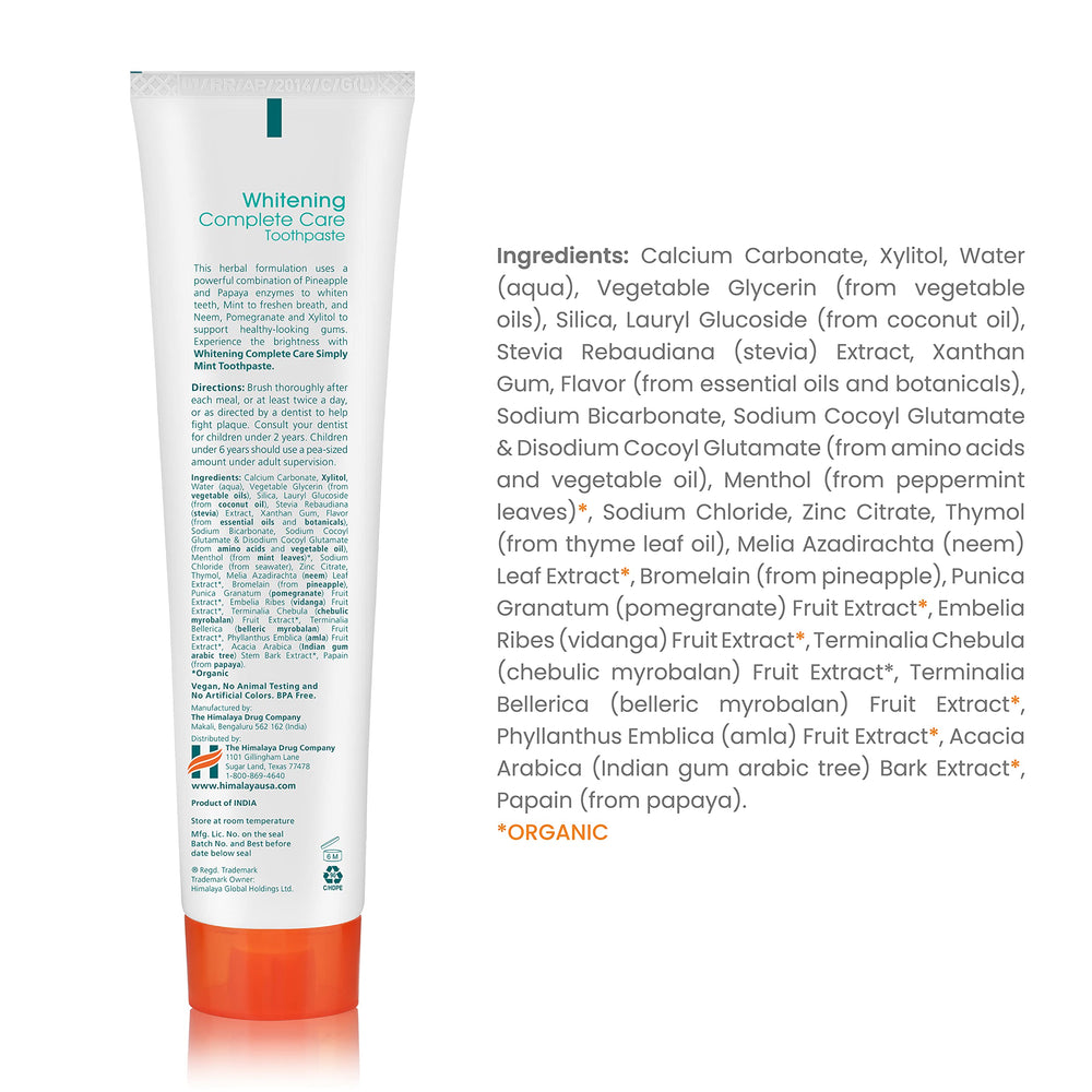 Whitening Toothpaste - Simply Mint 5.29oz/150g