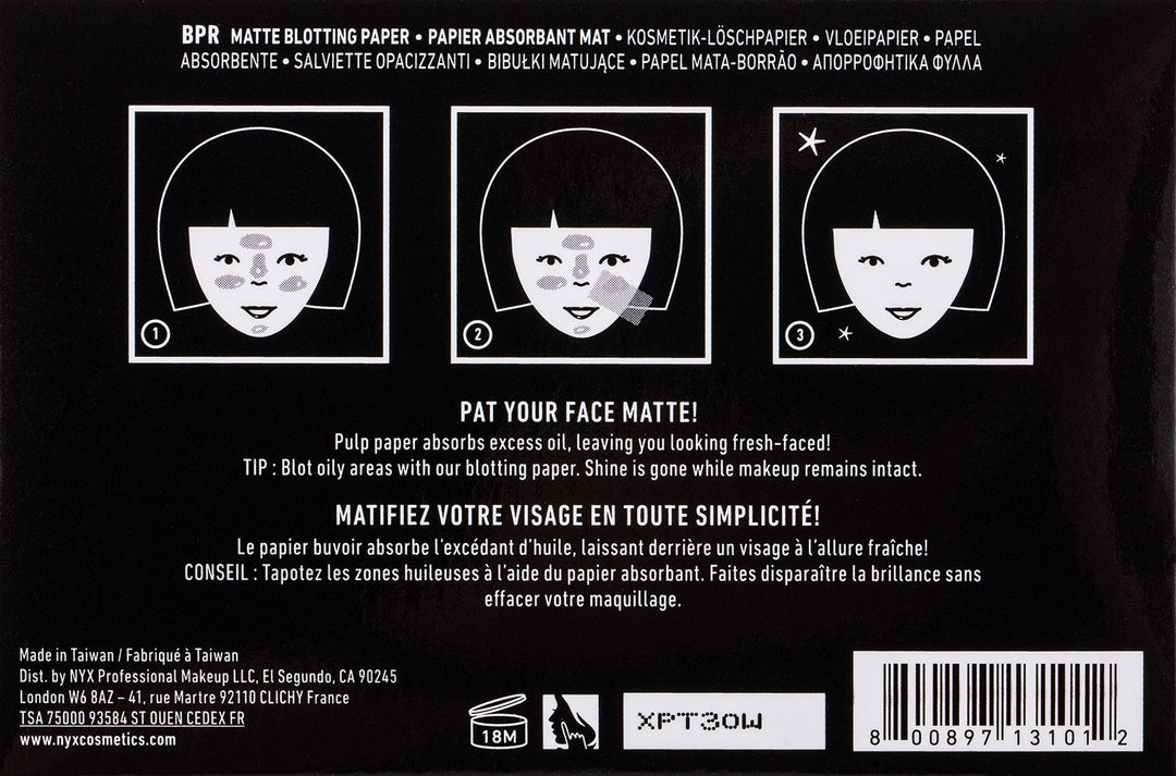 Matte Blotting Paper
