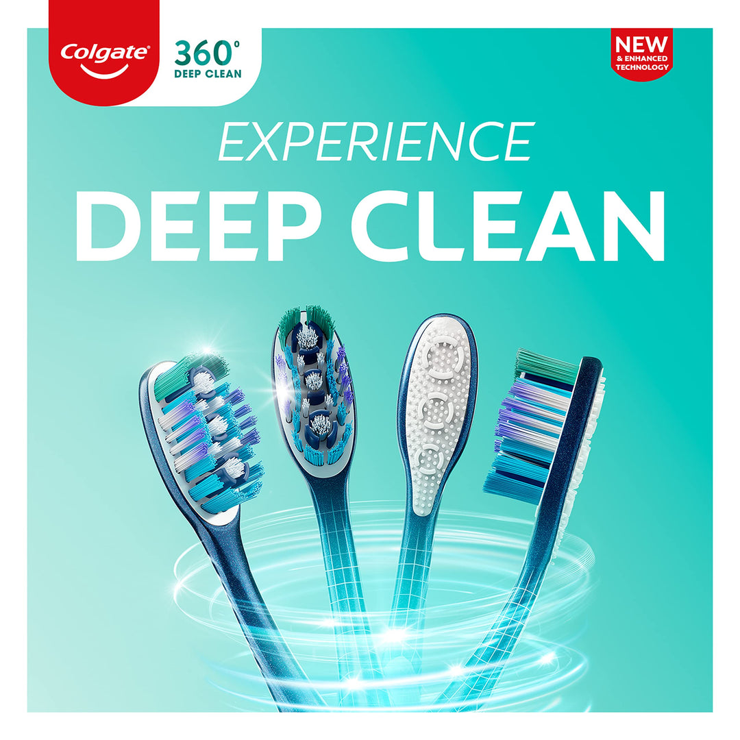360 Full Head Toothbrush, Medium